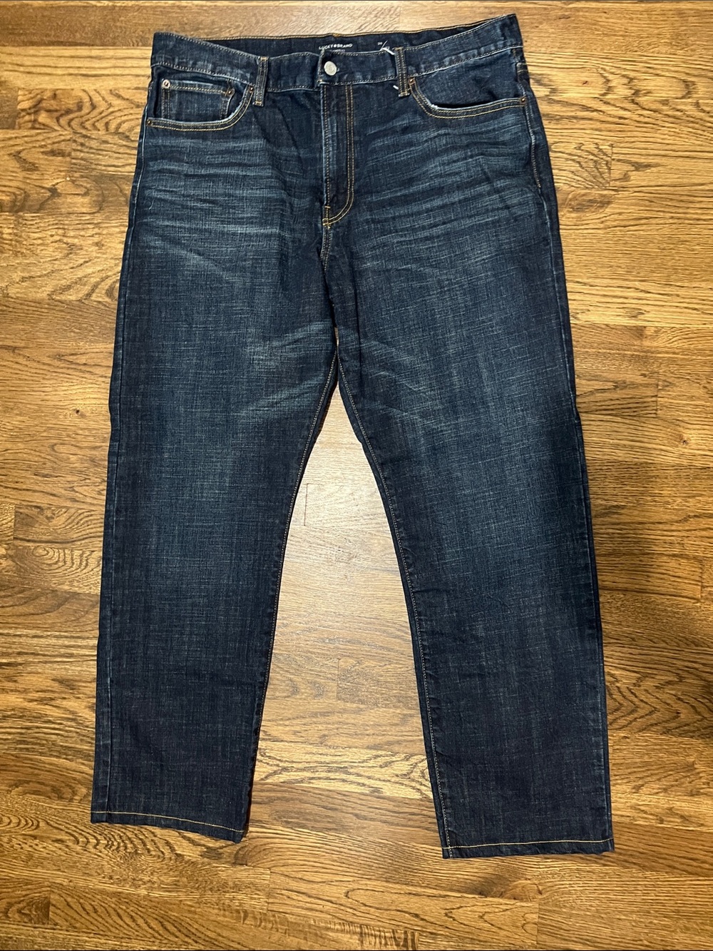 Lucky Brand Men's Indigo Relaxed Straight Jeans